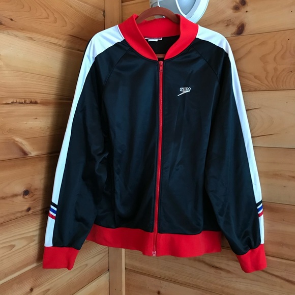 Vintage Speedo Athletic Material Bomber 